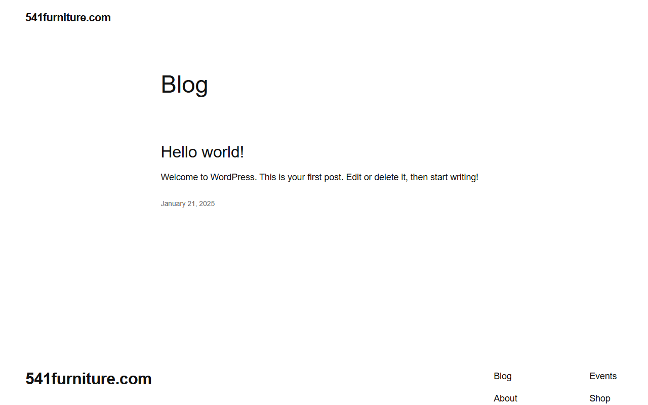 541furniture.com screenshot