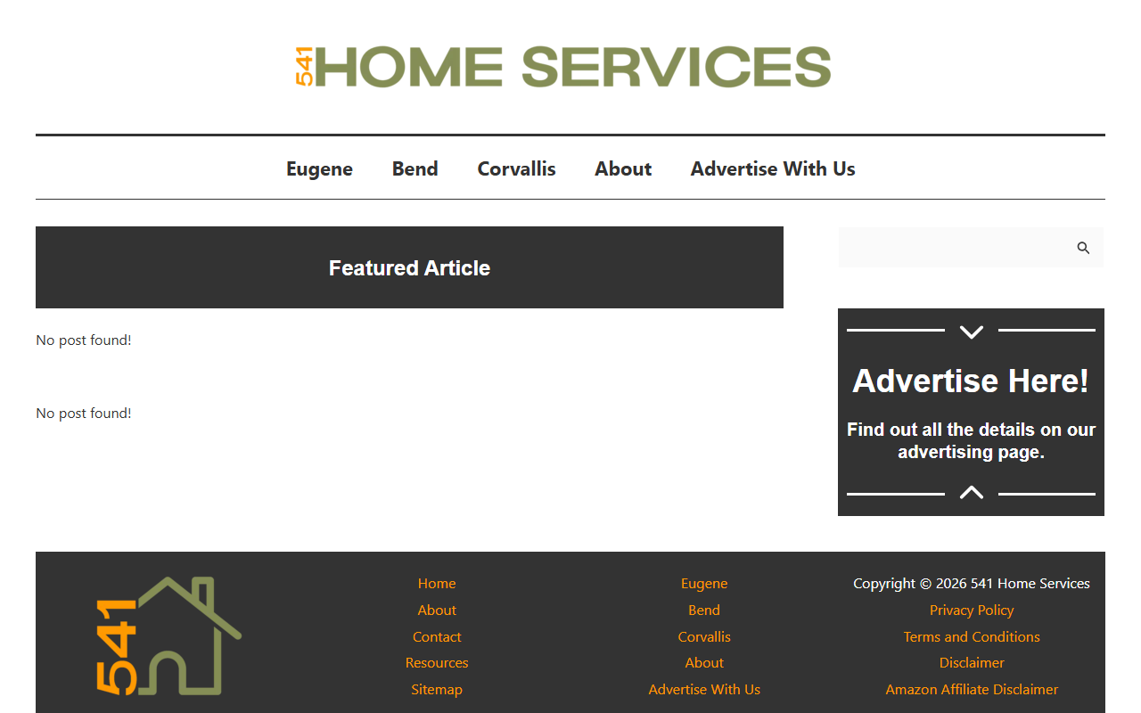 541homeservices.com screenshot
