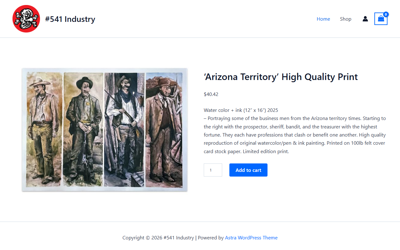 541industry.com screenshot
