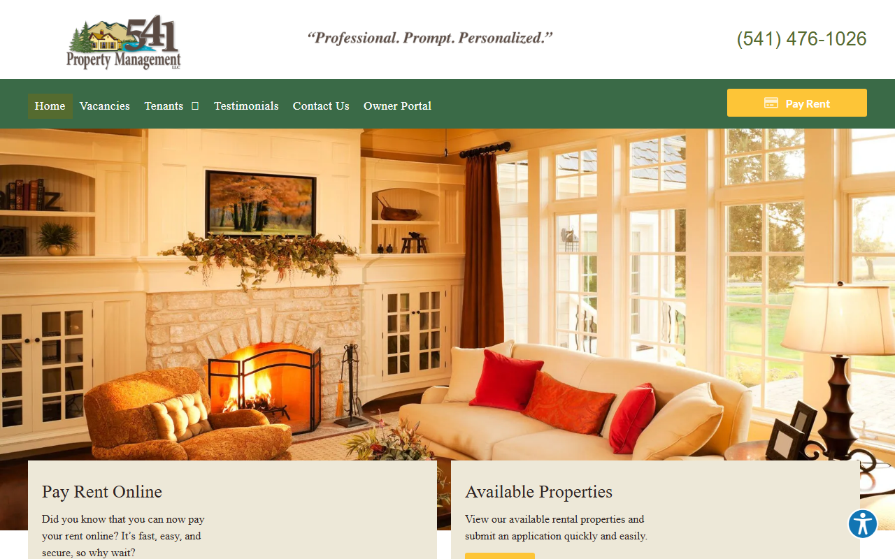 541propertymgmt.com screenshot