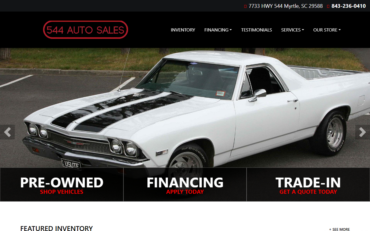 544autosales.com screenshot