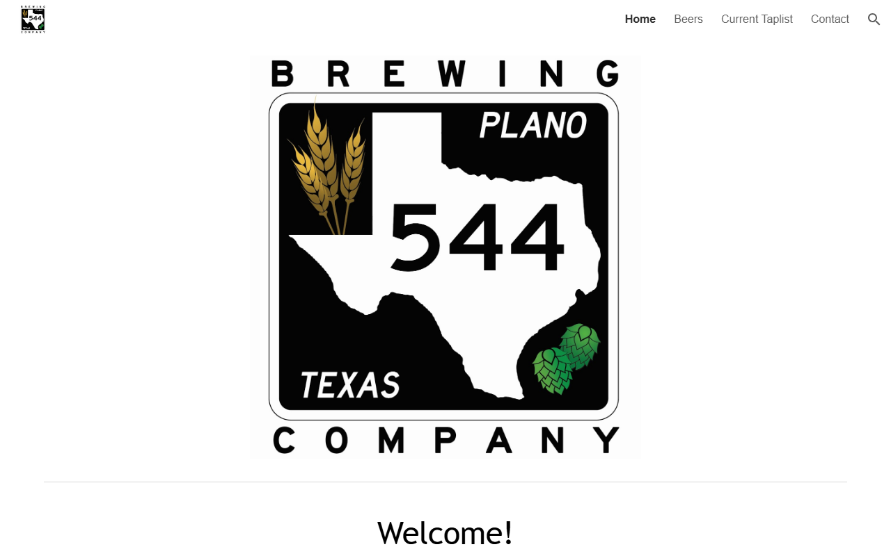 544brewing.com screenshot
