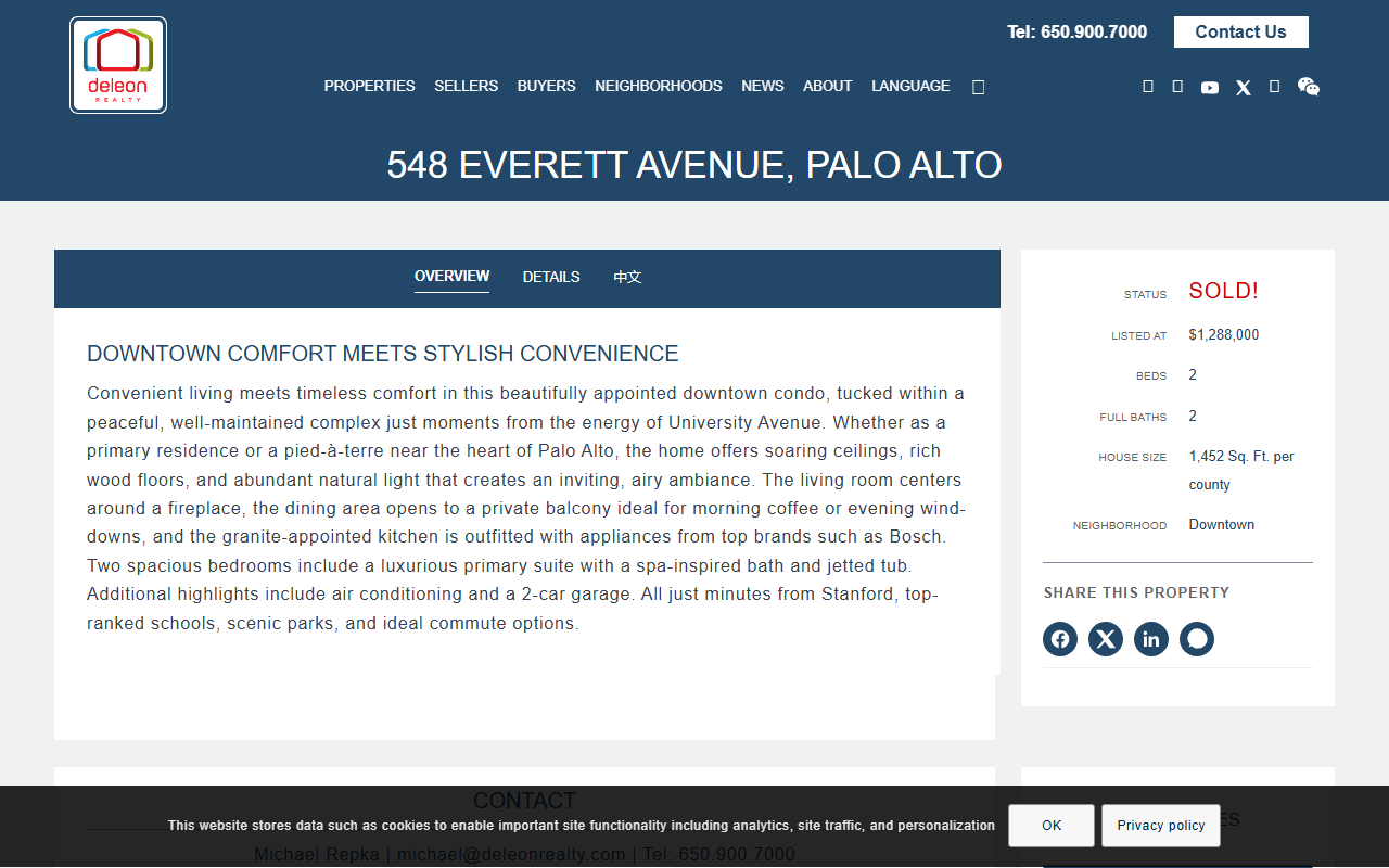 548everett.com screenshot