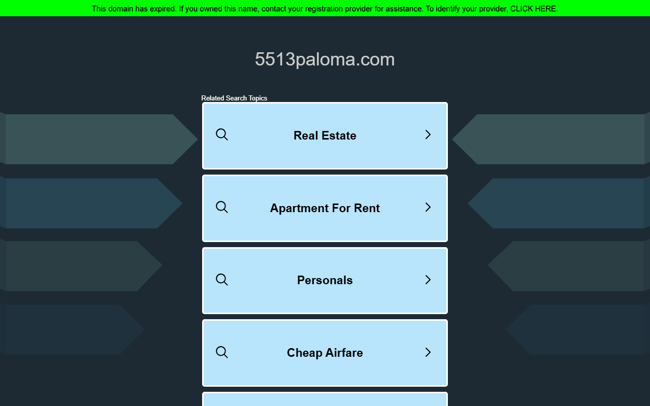 5513paloma.com screenshot