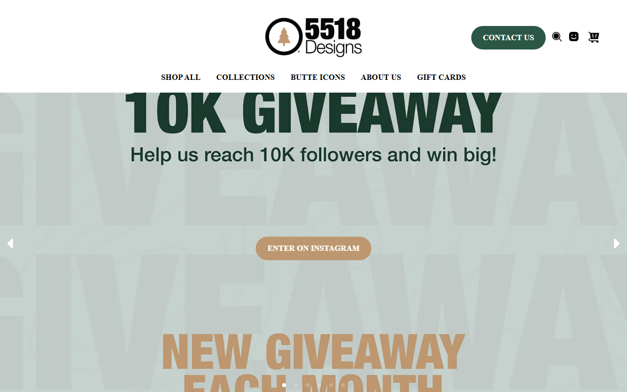 5518designs.com screenshot