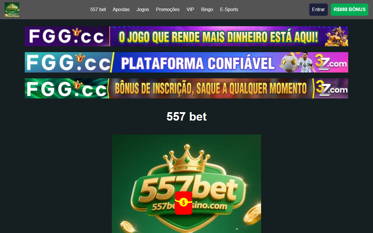 557betcasino.com screenshot