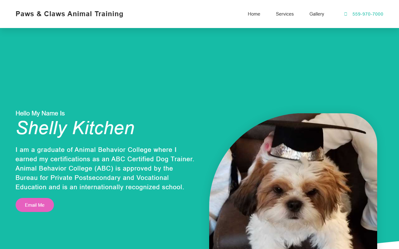 559dogtrainer.com screenshot