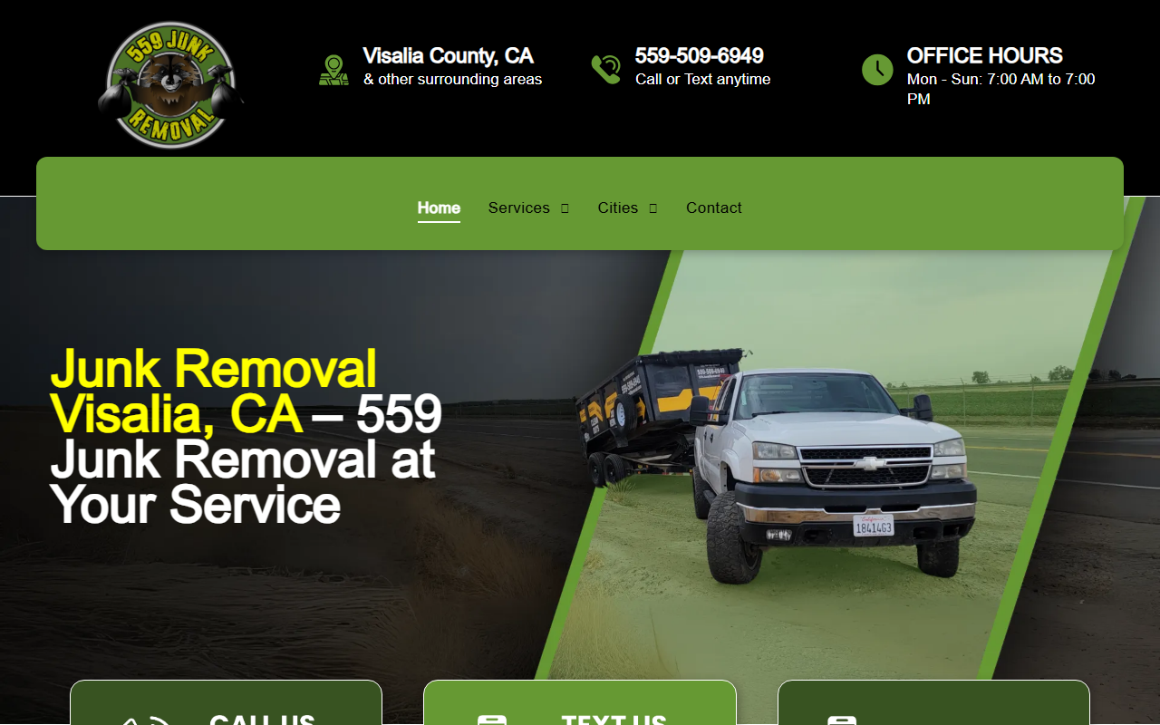 559junkremovalgo.com screenshot