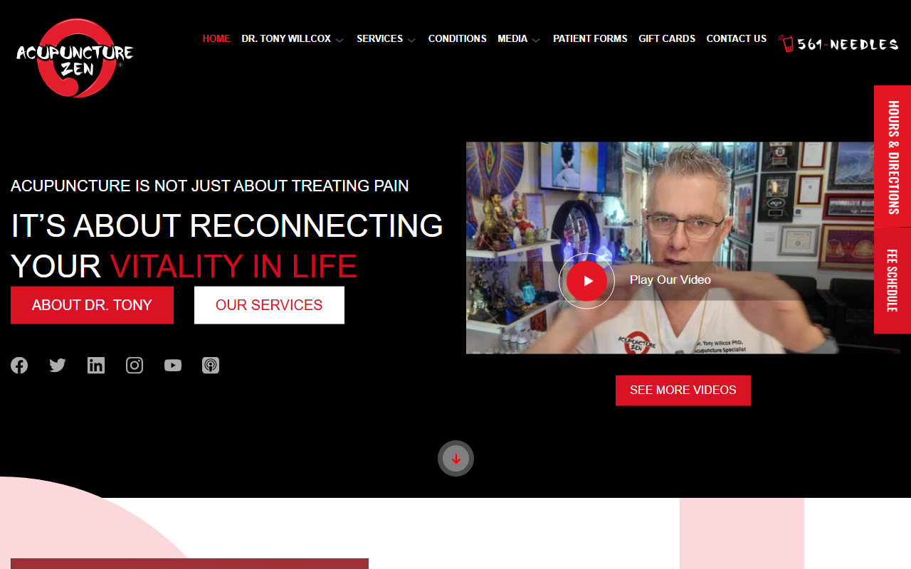 561acupuncture.com screenshot