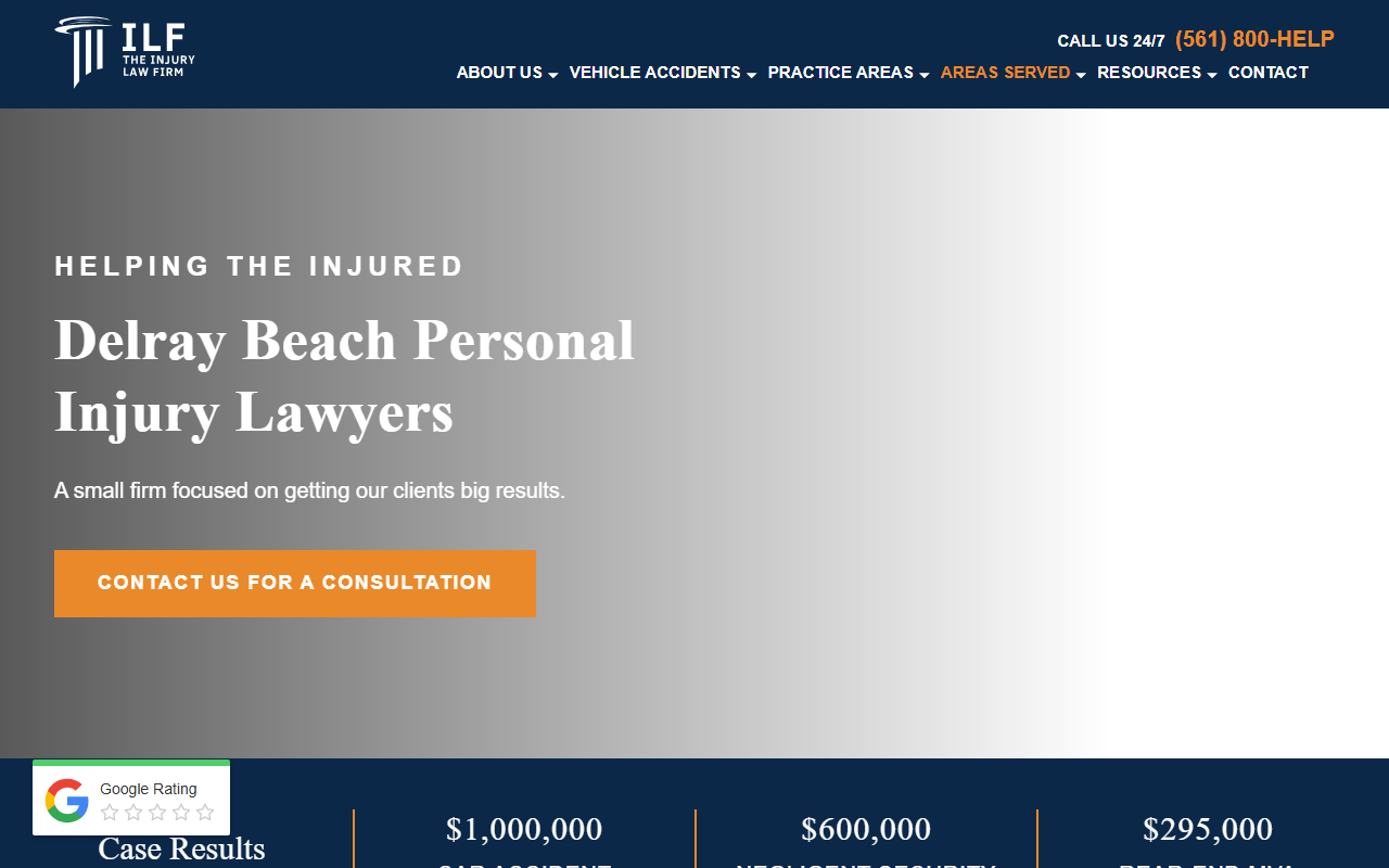 561injuryhelp.com screenshot