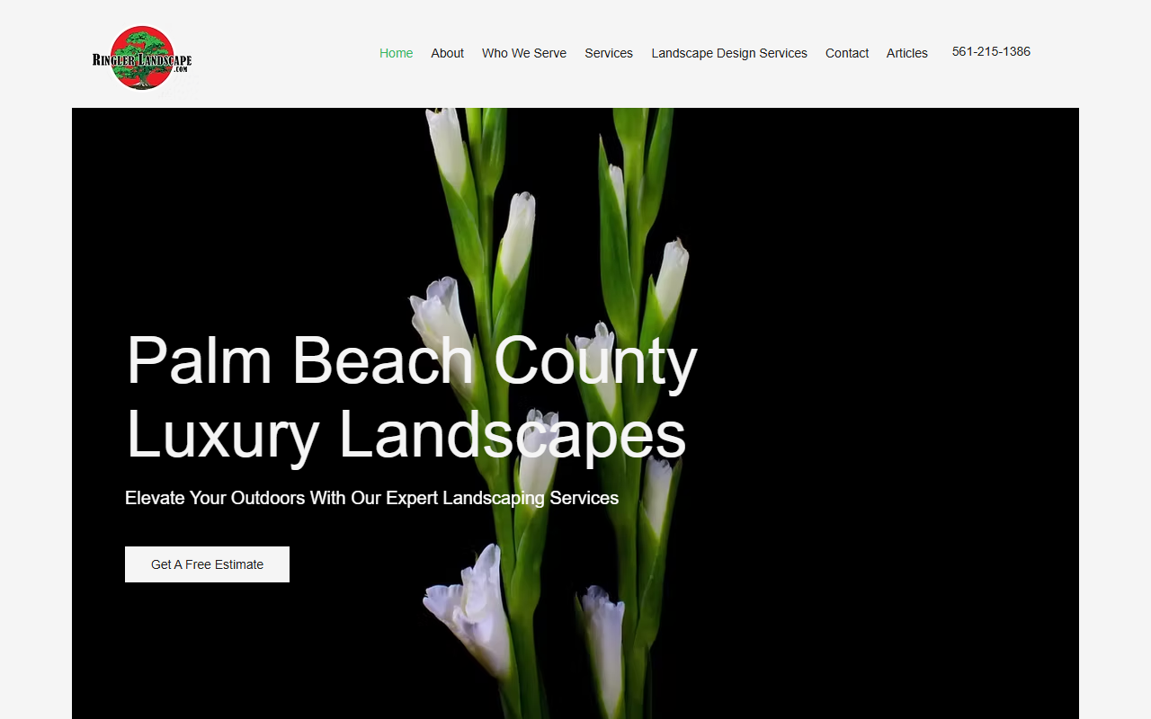 561landscaping.com screenshot