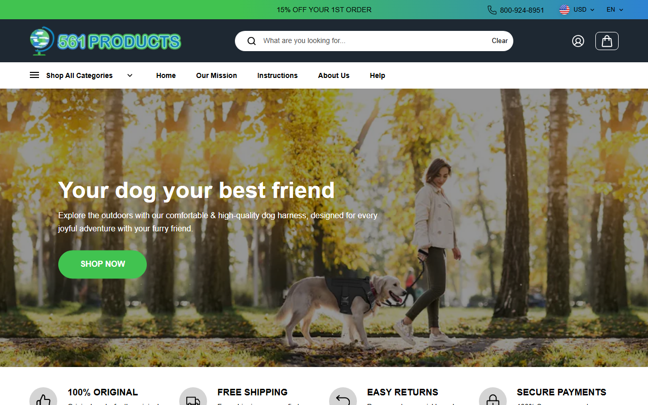 561products.com screenshot