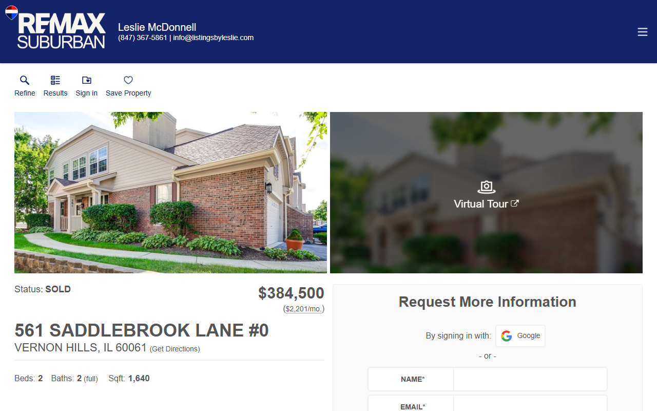 561saddlebrook.com screenshot