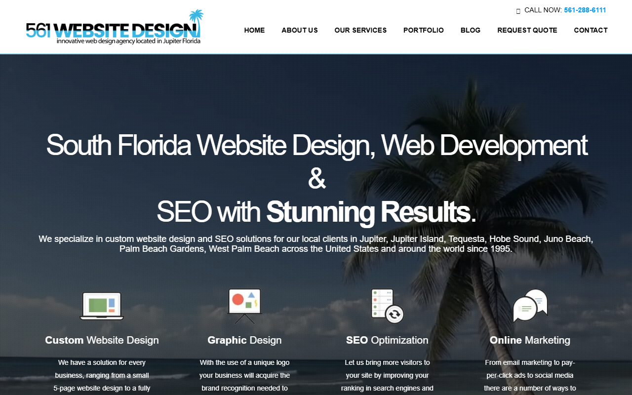 561websitedesign.com screenshot