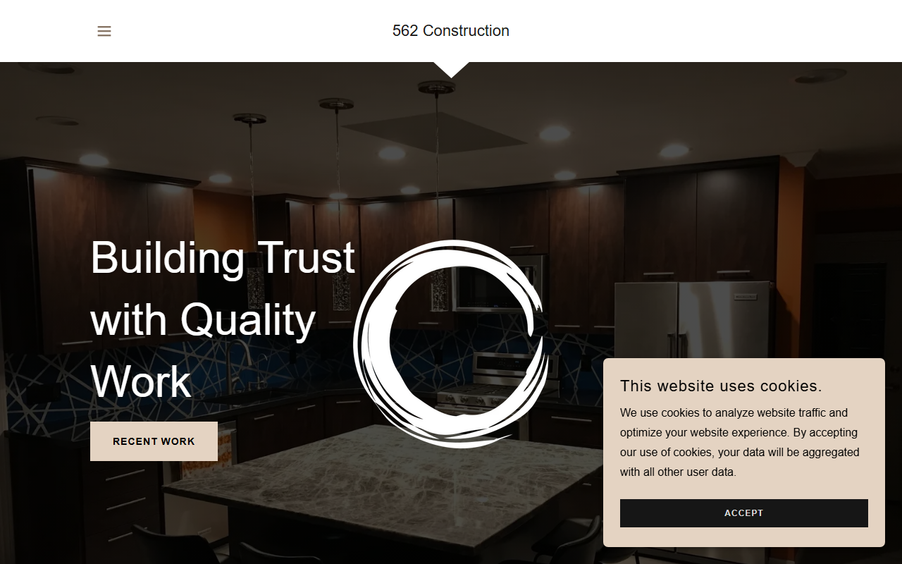 562construction.com screenshot