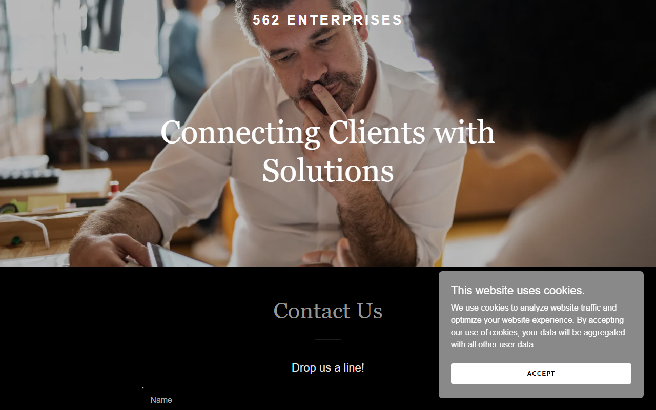 562enterprises.com screenshot