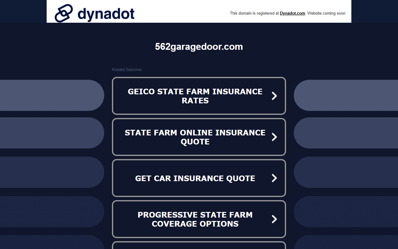 562garagedoor.com screenshot