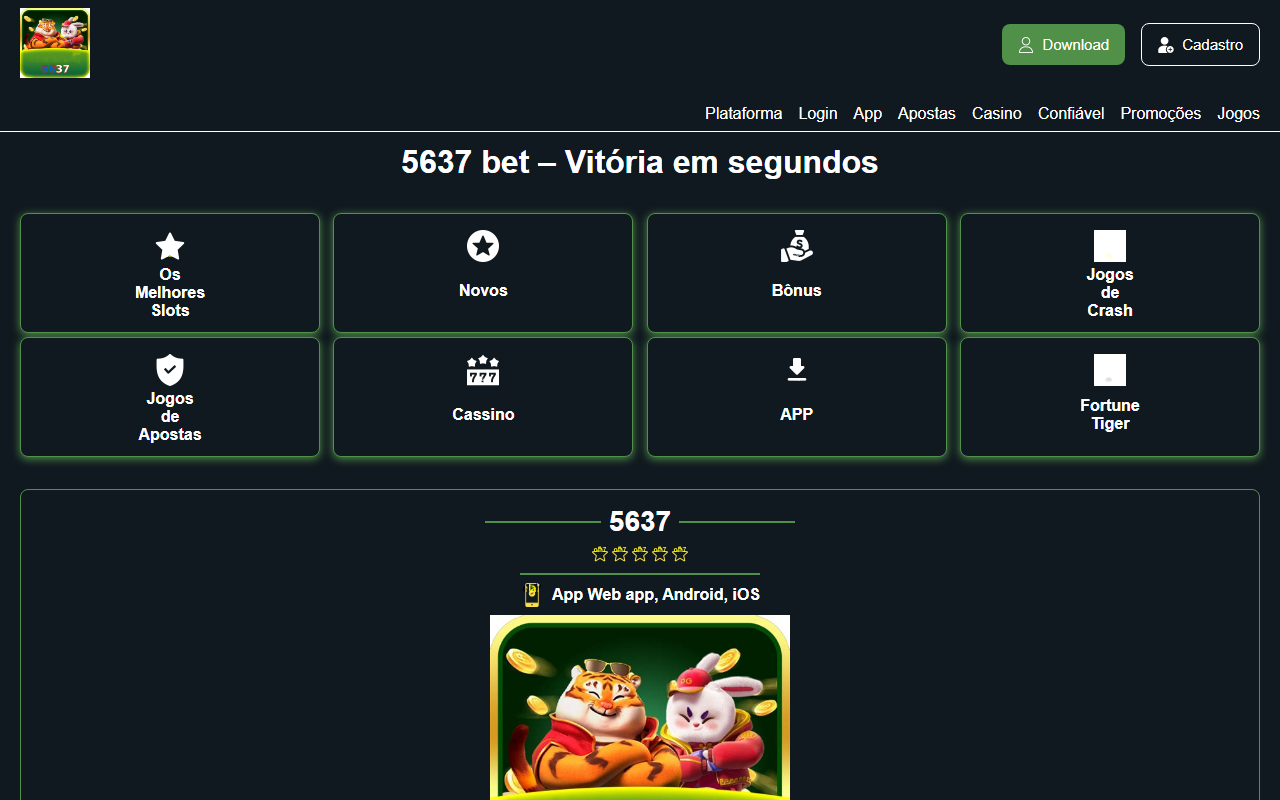 5637-casino.com screenshot