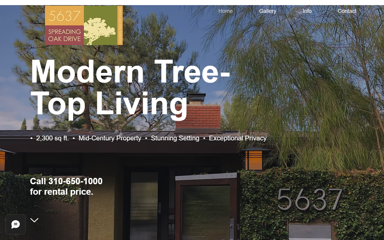 5637spreadingoak.com screenshot