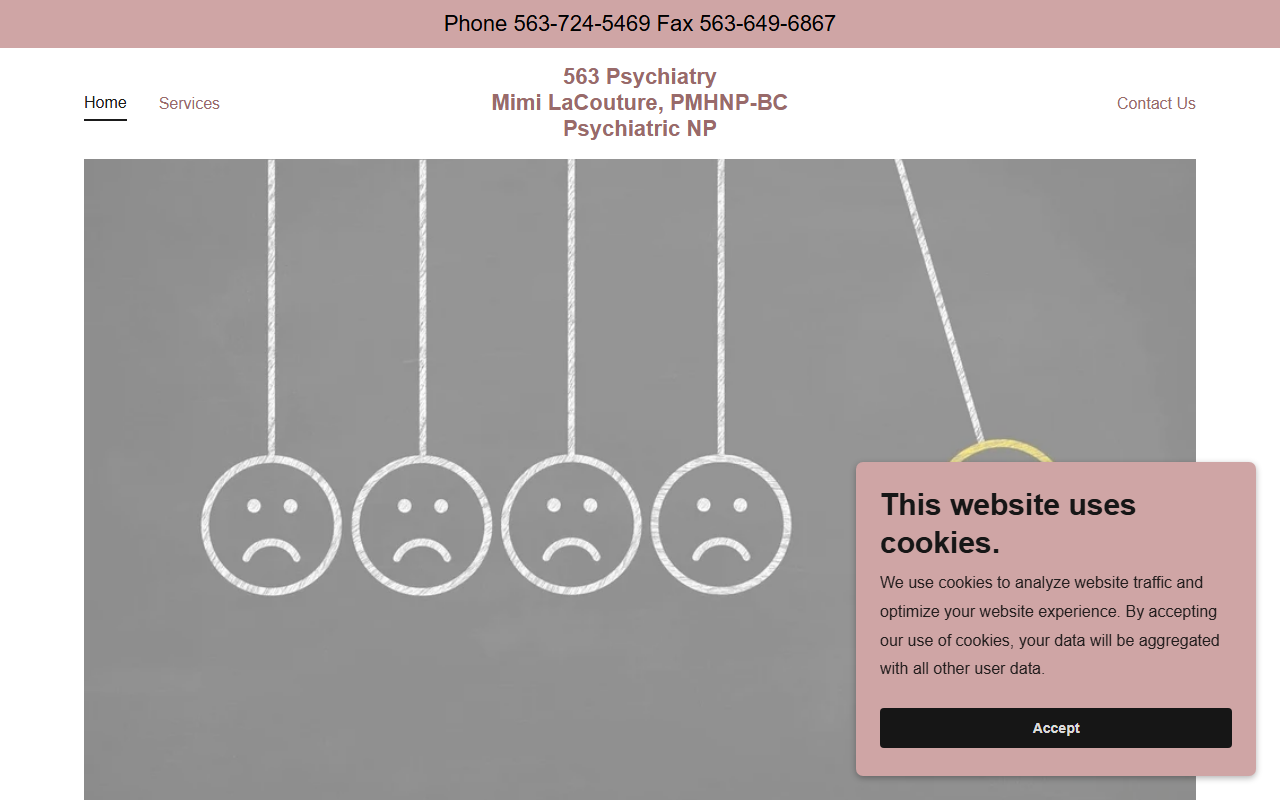 563psychiatry.com screenshot