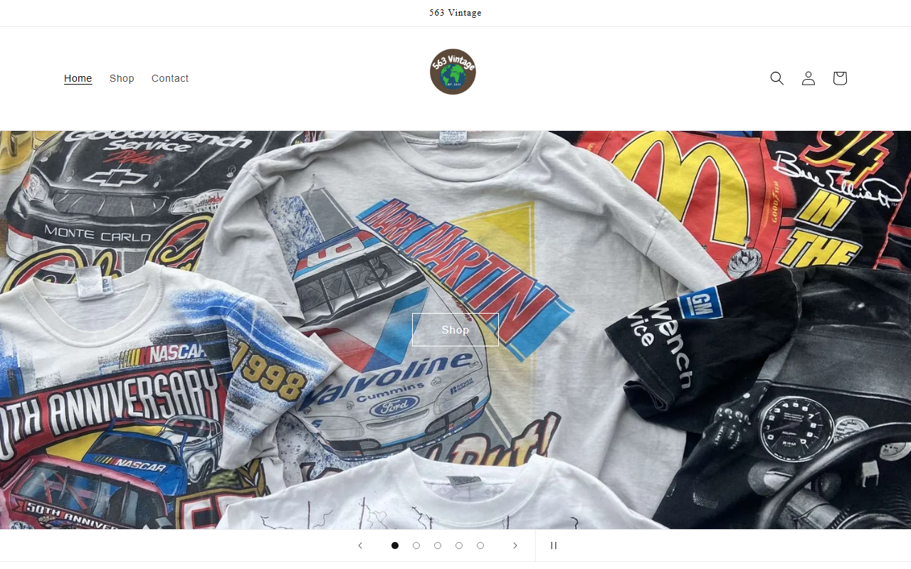 563vintage.com screenshot