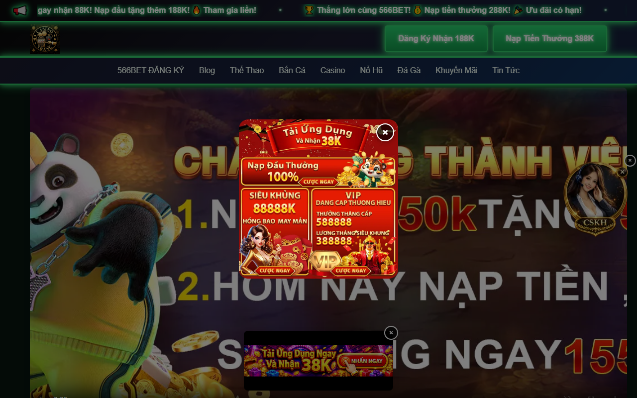 566betonline.com screenshot