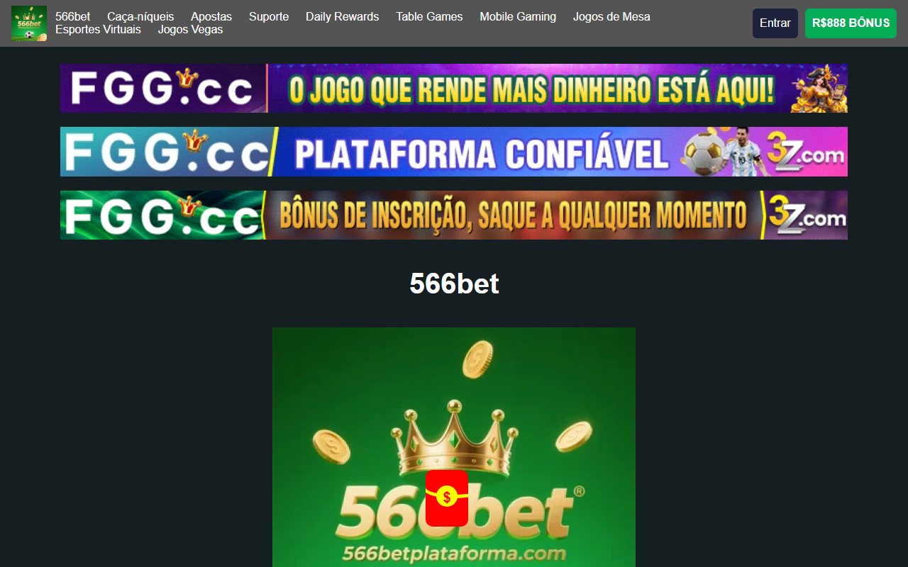 566betplataforma.com screenshot