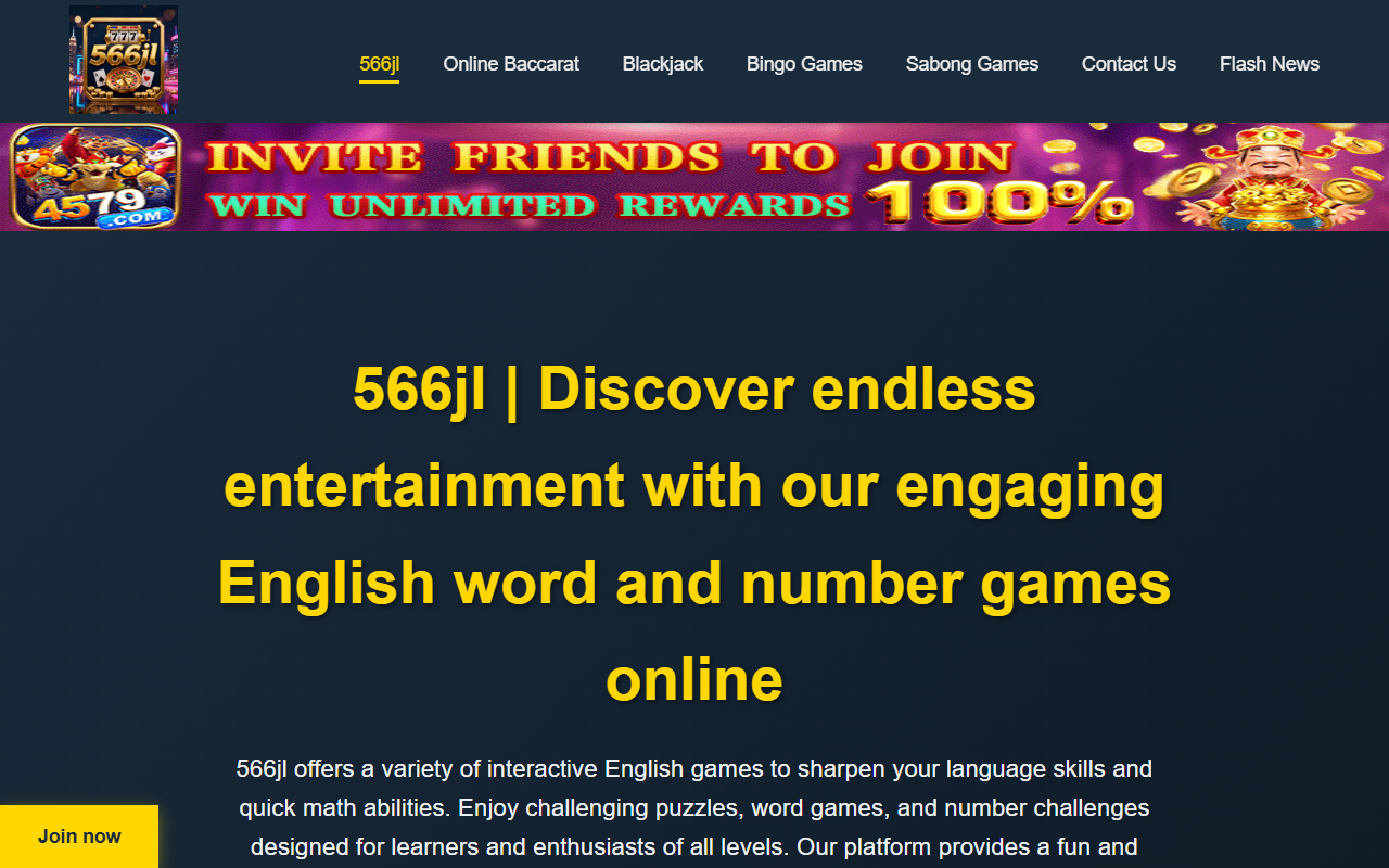 566jllivecasino.com screenshot