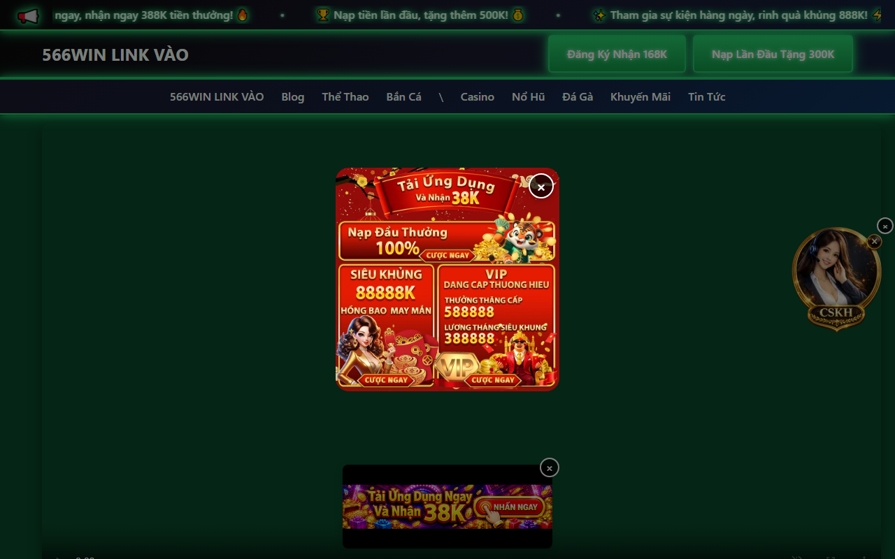 566winlinkvip.com screenshot