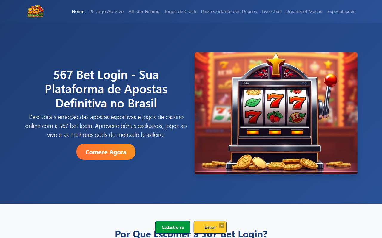 567betloginbr.com screenshot