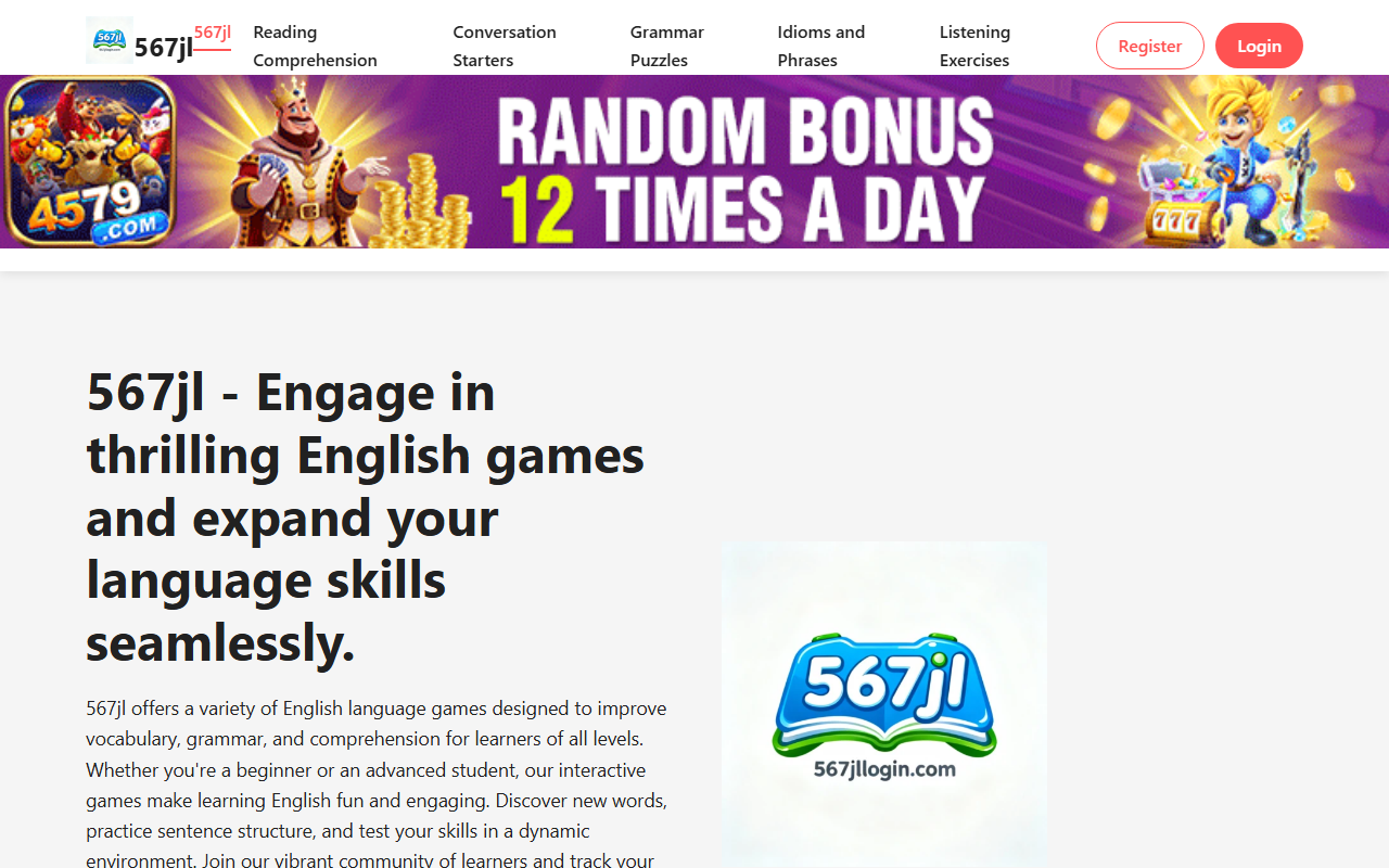 567jllogin.com screenshot