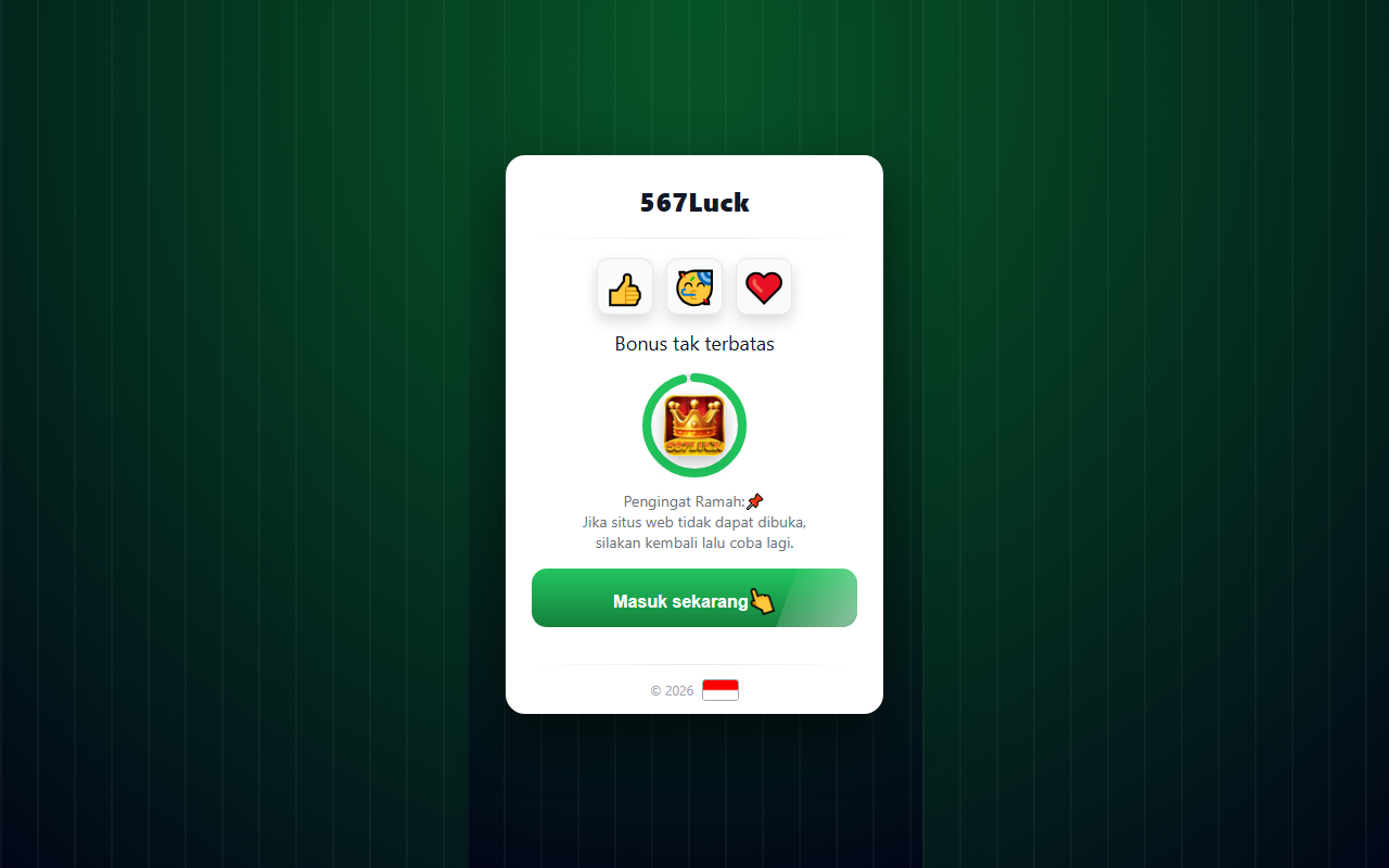 567luckweb.com screenshot