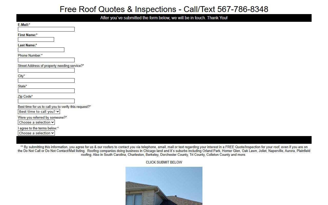 567quoteit.com screenshot