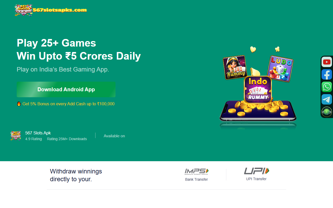 567slotsapks.com screenshot