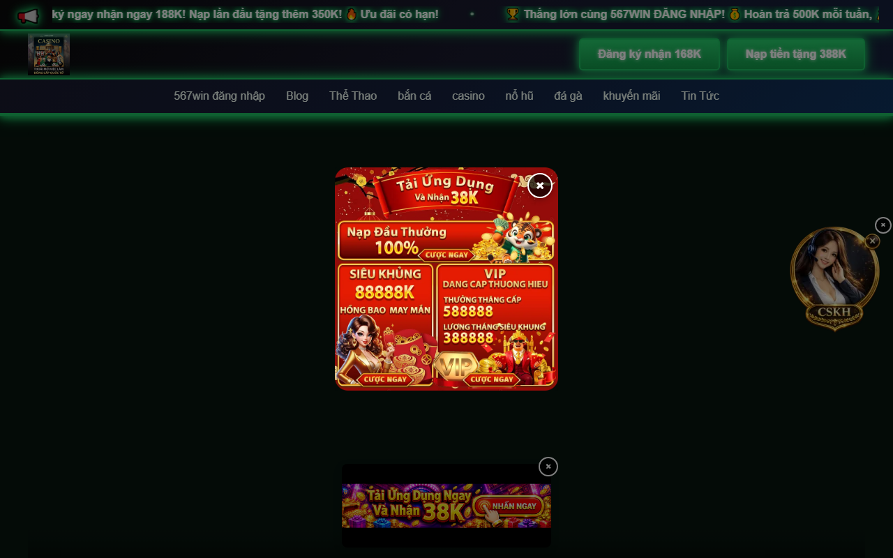 567winloginbet.com screenshot
