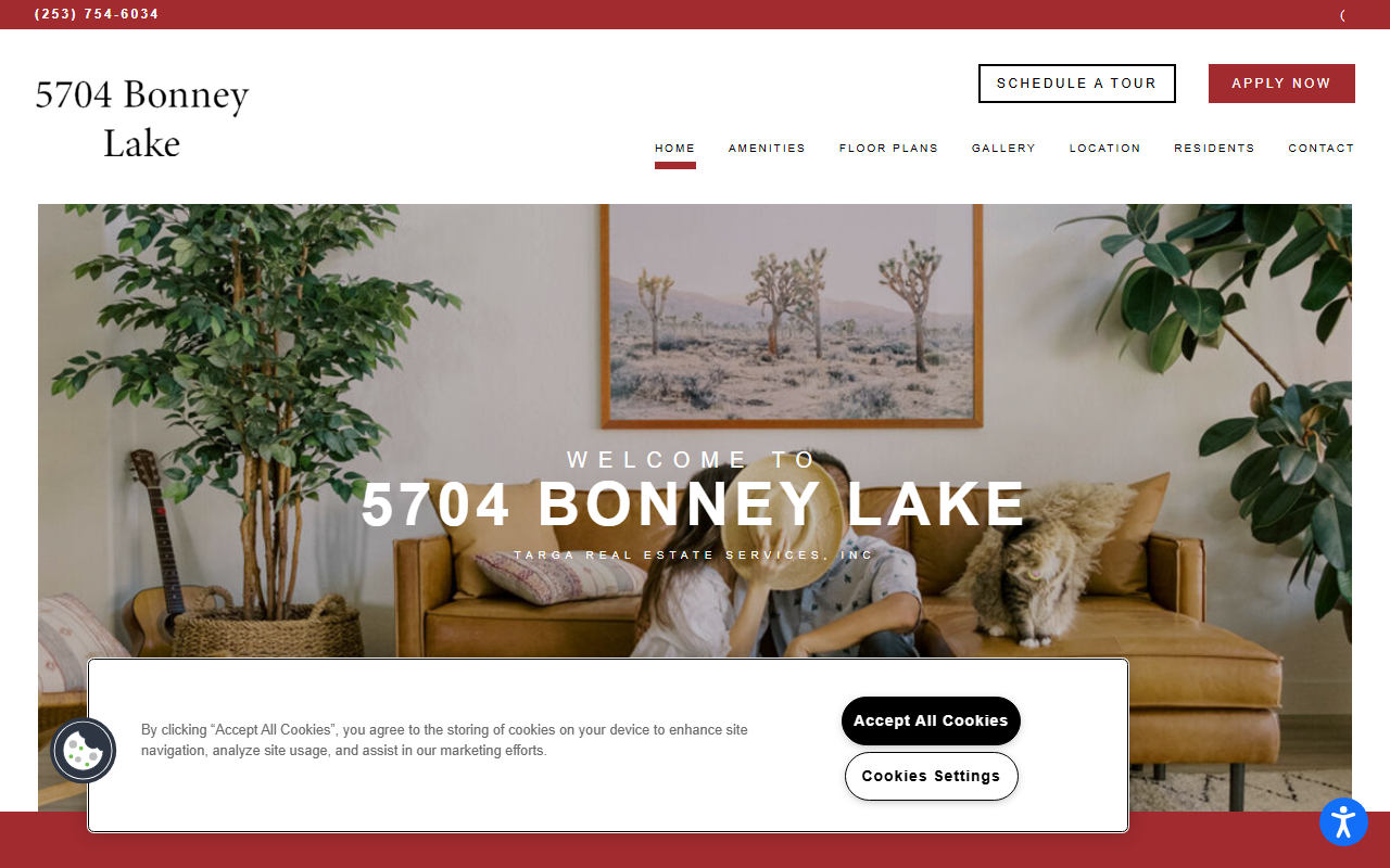 5704bonneylake.com screenshot
