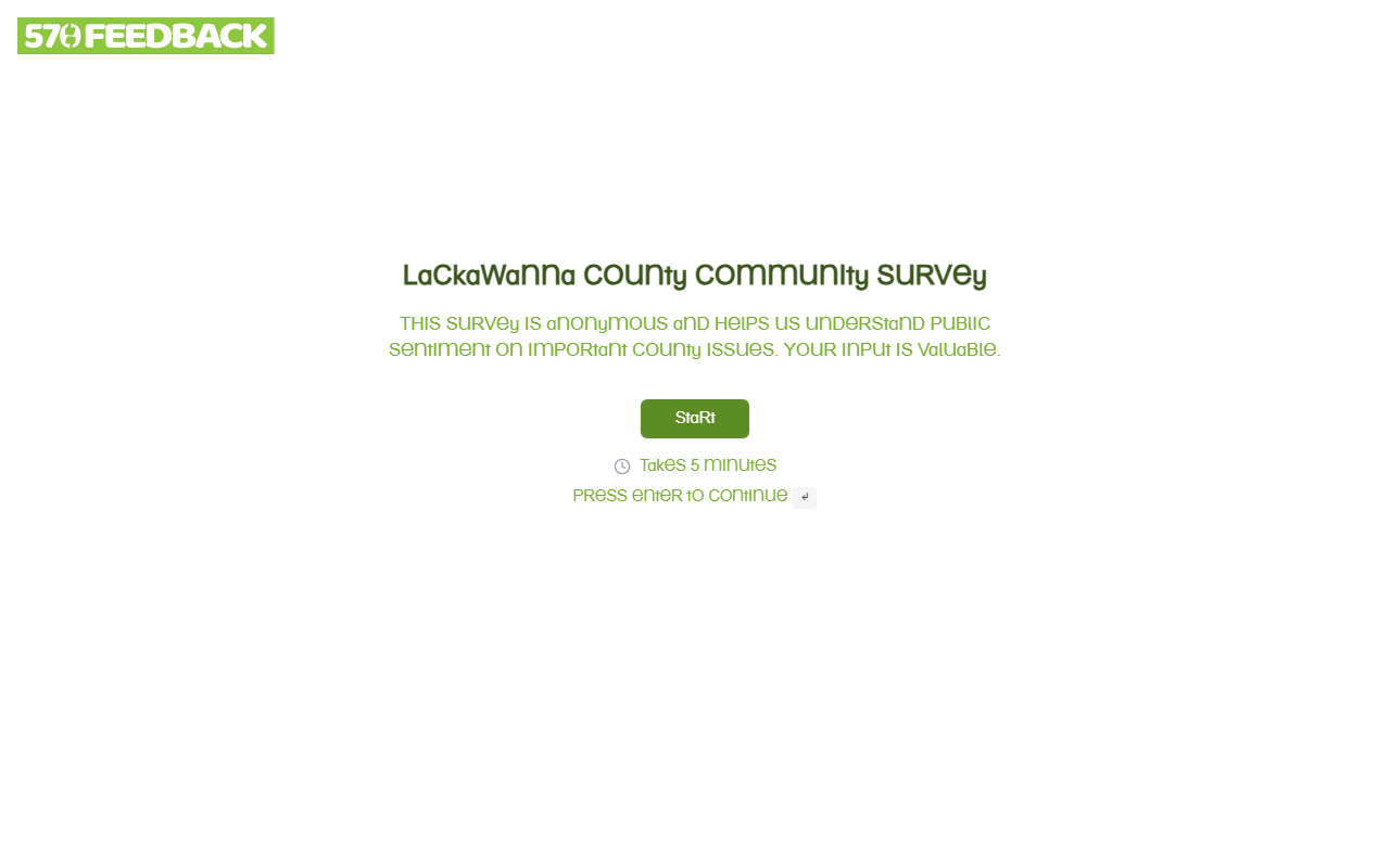 570feedback.com screenshot