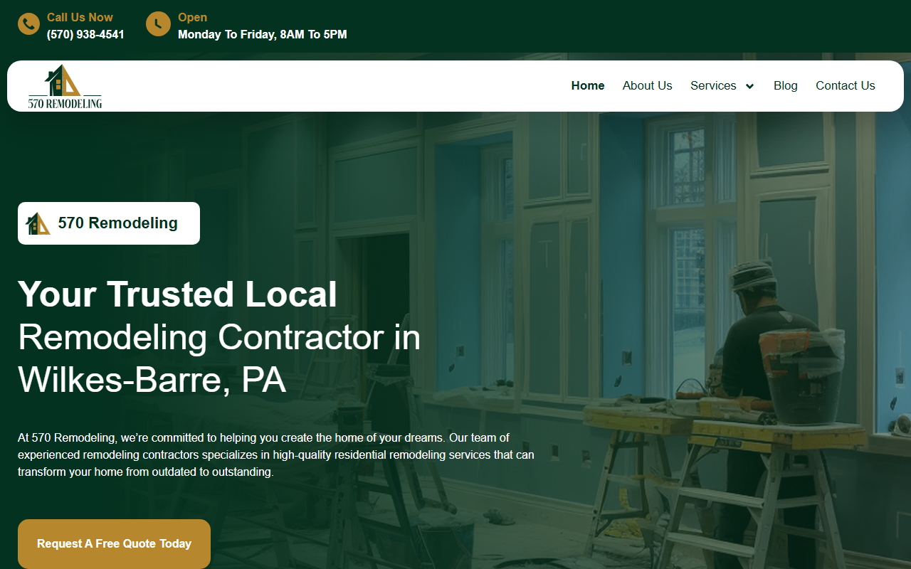 570remodeling.com screenshot