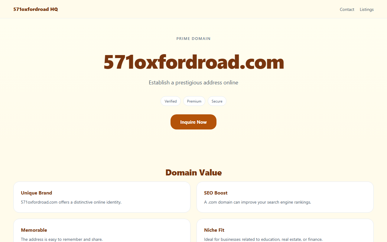 571oxfordroad.com screenshot