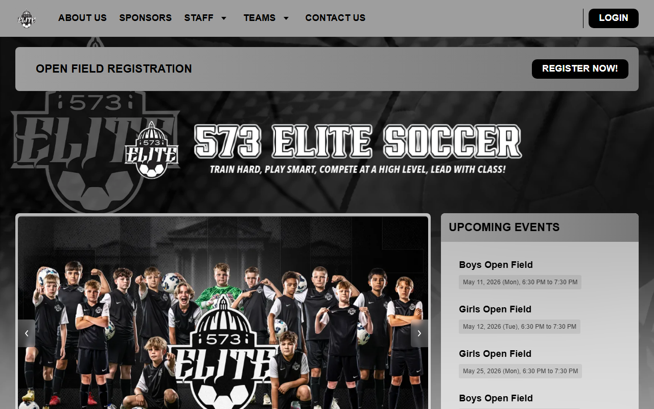 573elitesoccer.com screenshot