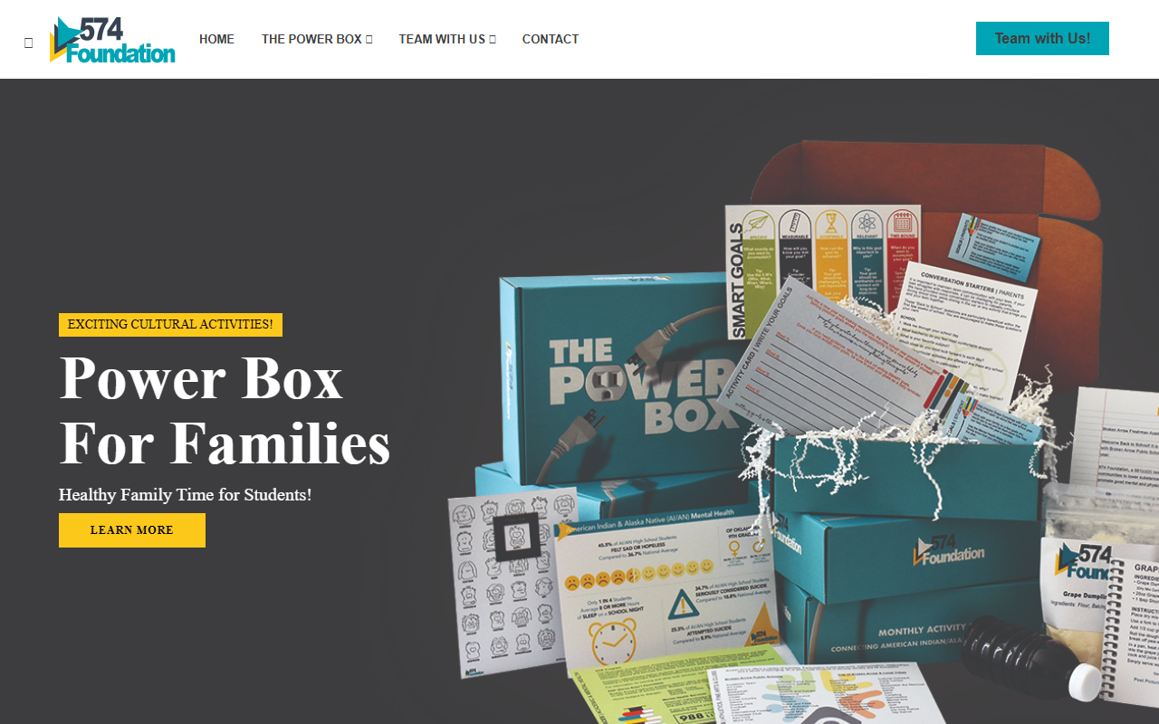 574foundation.com screenshot