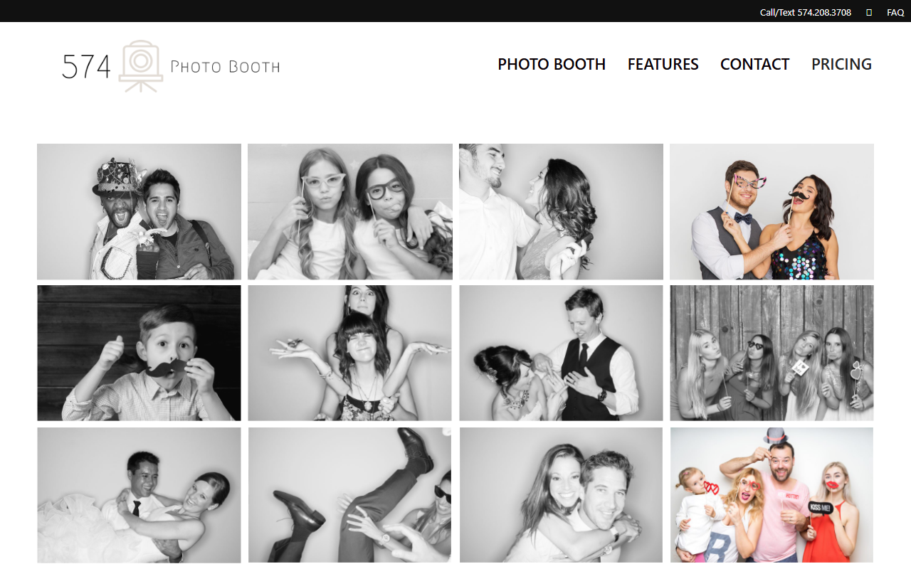 574photobooth.com screenshot