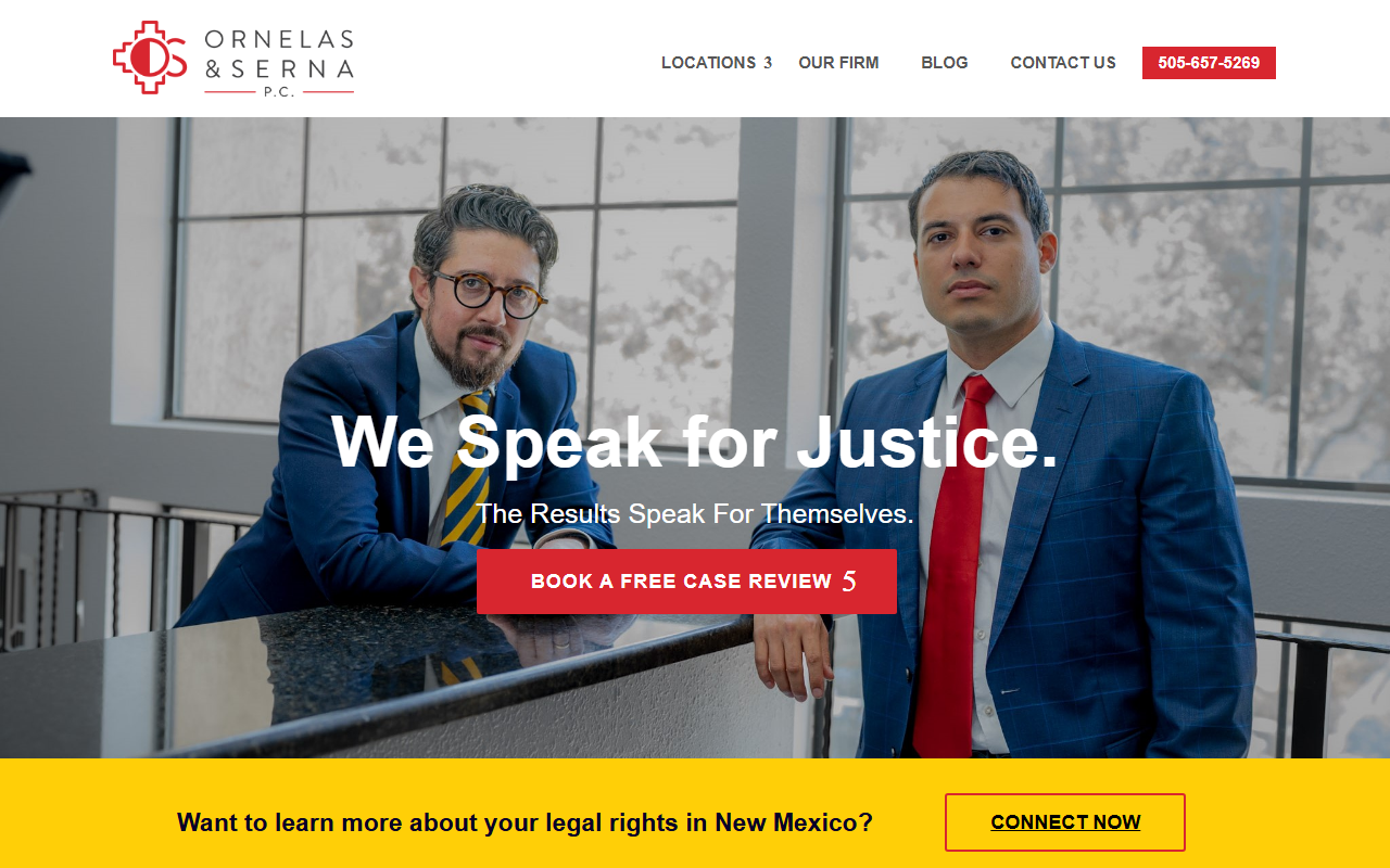 575abogado.com screenshot