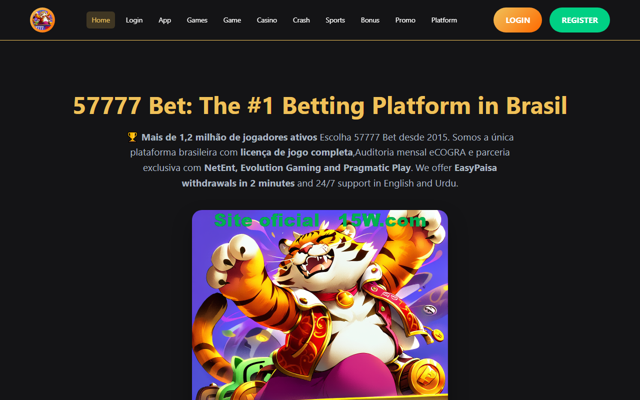 57777bet2a.com screenshot