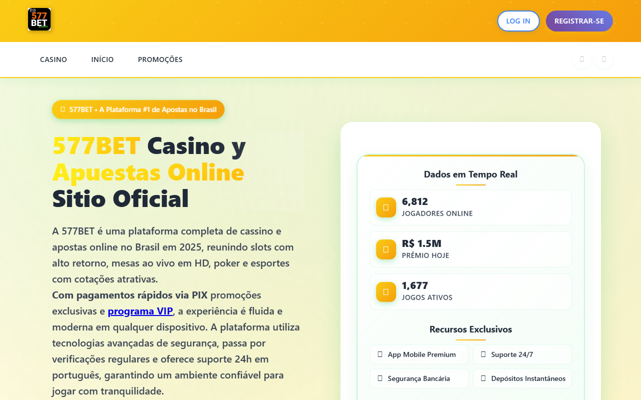 577bet-cassino.com screenshot