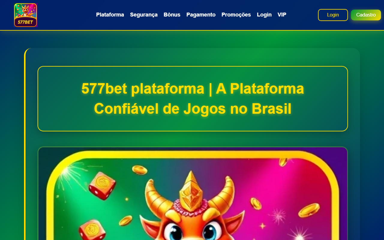 577betcomlogin.com screenshot