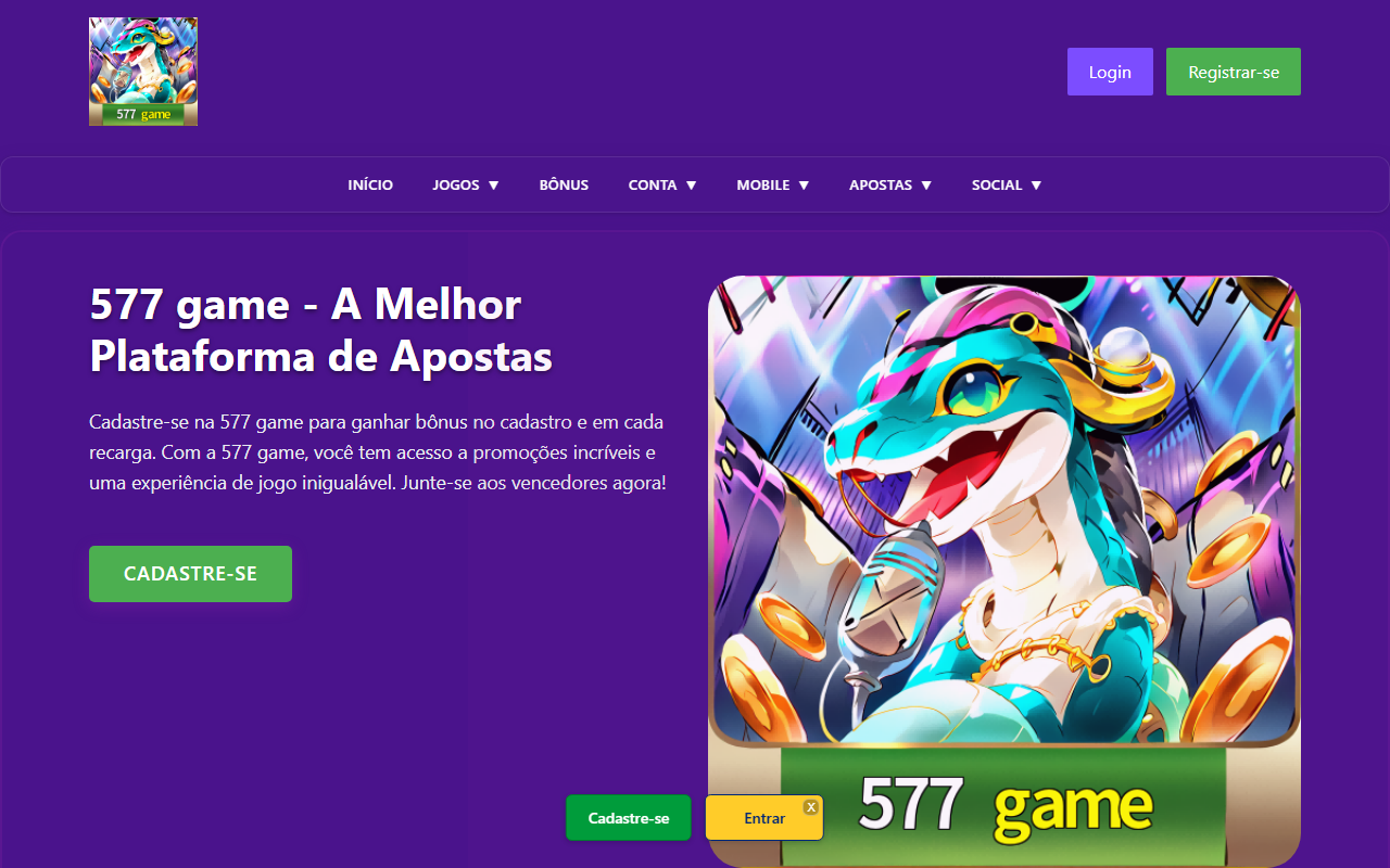 577gamevip.com screenshot