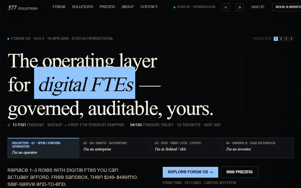 577industries.com screenshot