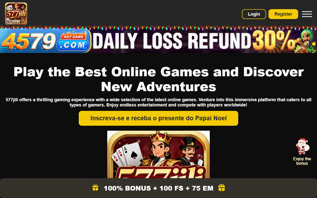 577jilicasino.com screenshot
