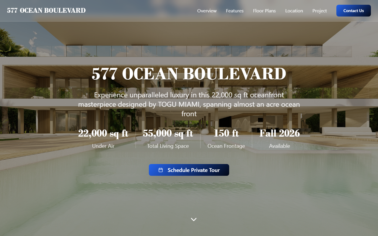 577oceanblvd.com screenshot